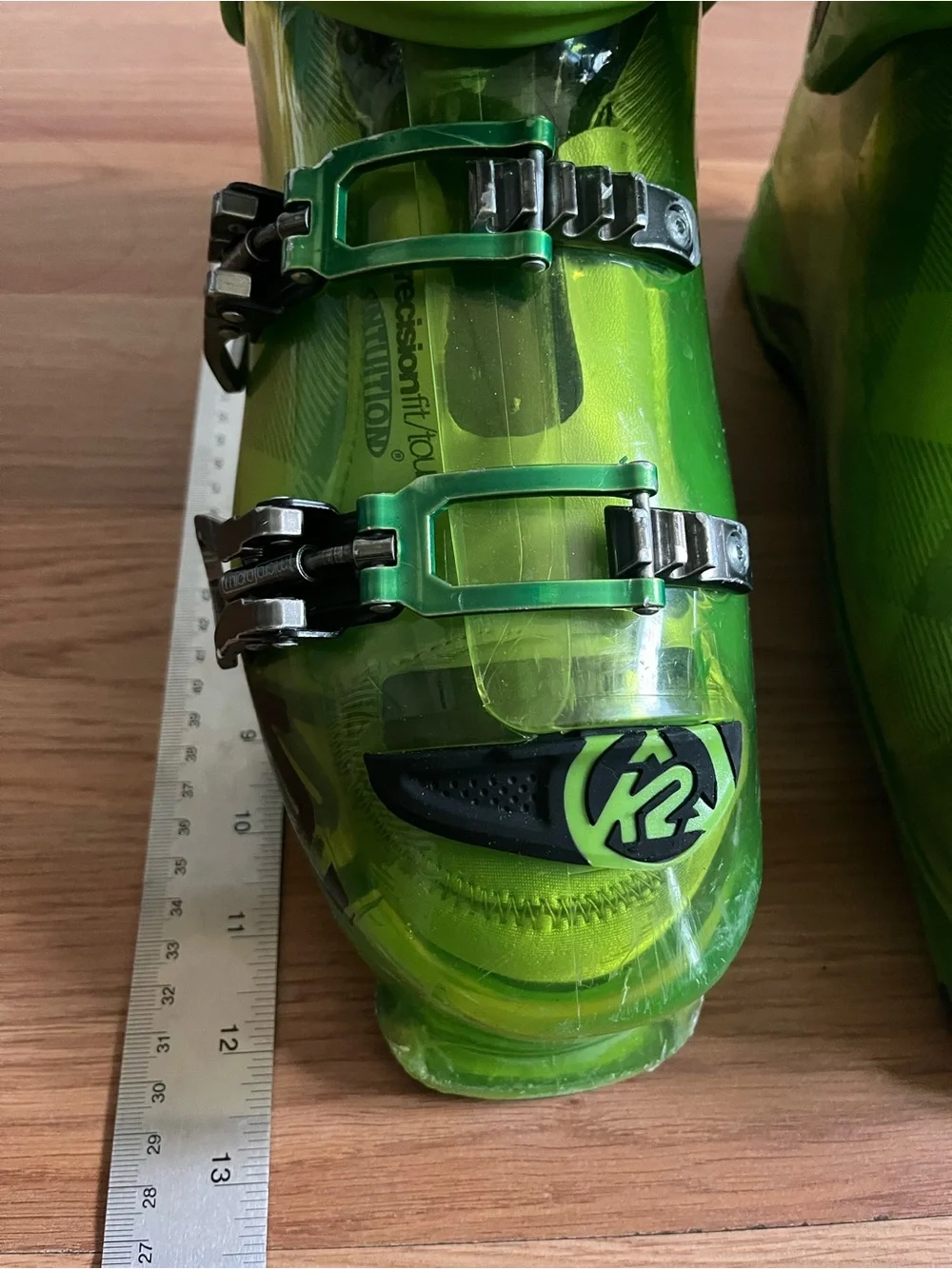 Pinnacle 130 Men's AT Ski Boots - Neon Green (100 mm)